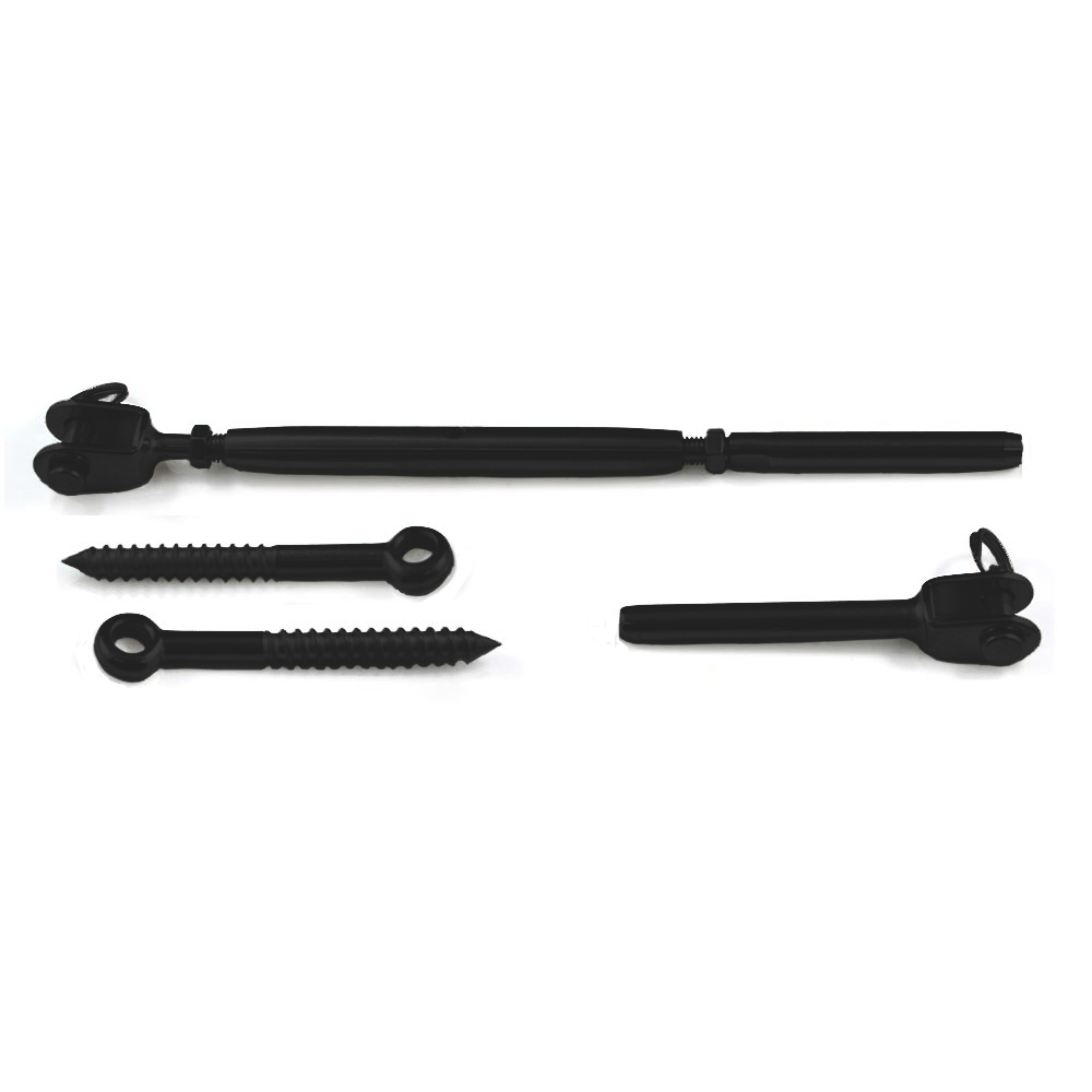 BlackLine Jaw/Swage Bottlescrew Stainless Wire Balustrade Kit #B1