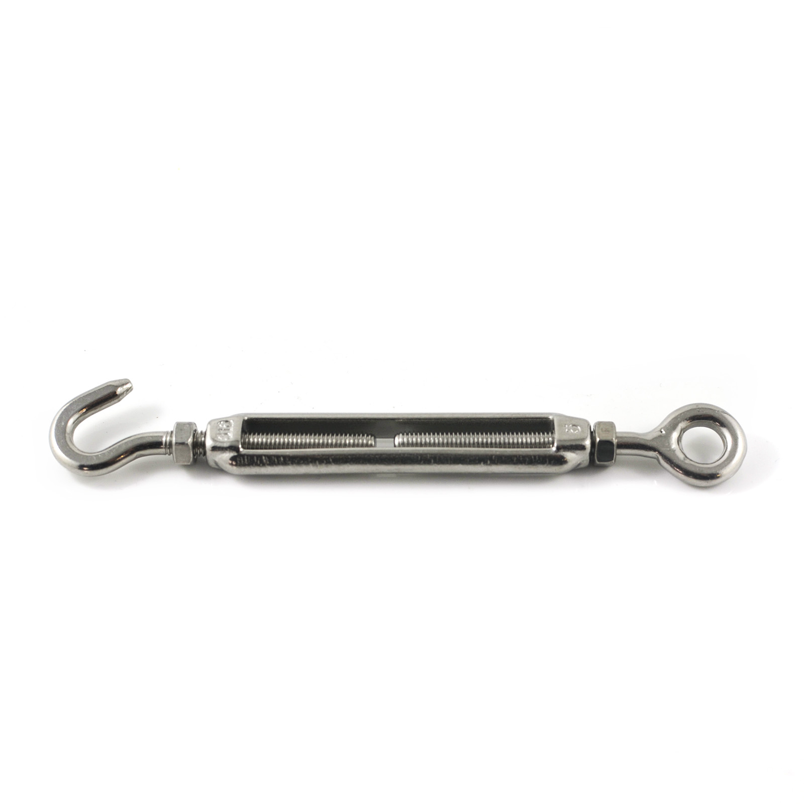 Turnbuckle M6 Eye & Hook 316 Stainless Steel