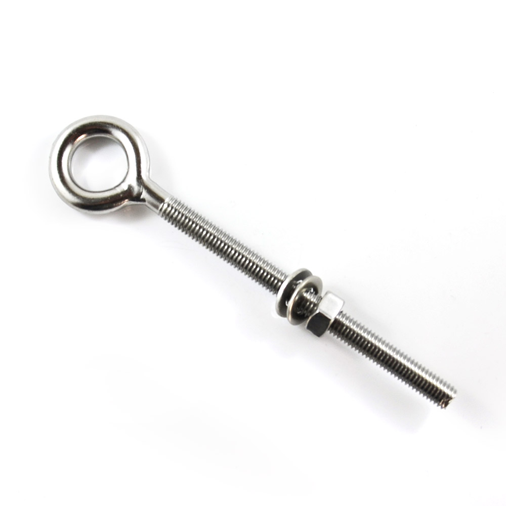 Eye Bolt With Nut & Washers M10 x 160mm AISI 316