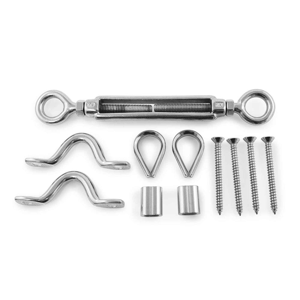 Stainless Steel Wire Balustrade Kit - Eye/Eye Turnbuckle