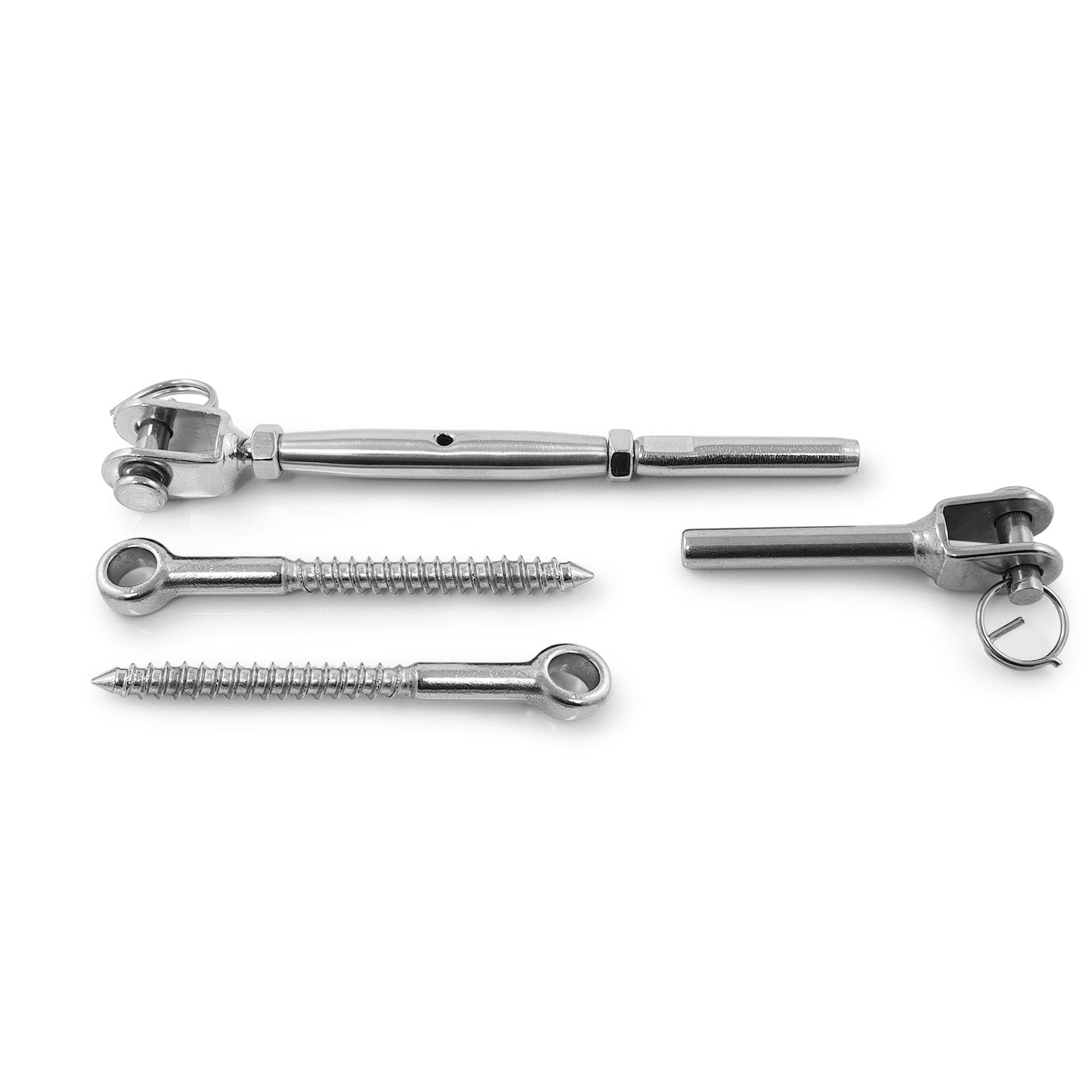 Jaw/Swage Mini Bottlescrew Stainless Wire Balustrade Kit #1