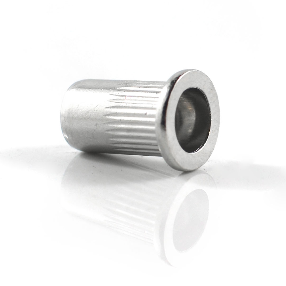 Rivet Nut (Rivnut) M6 Large Flange Right Stainless Steel 304
