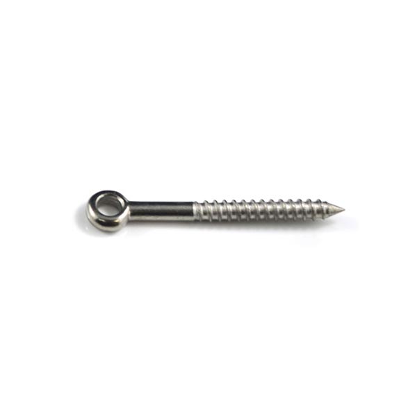 Lag Eye Screw M8 x 80mm Stainless Steel 316